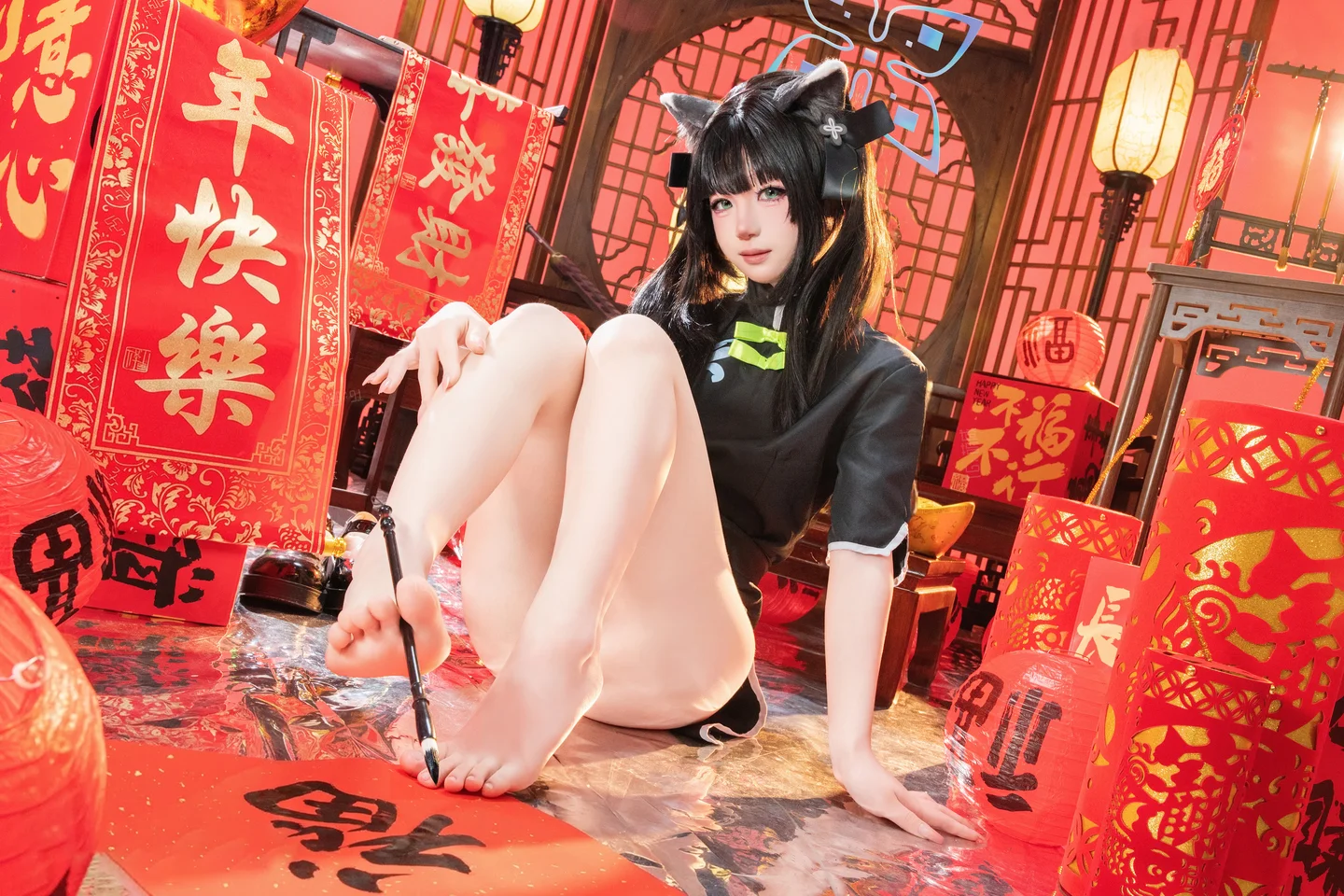 Reng - No.001 碧蓝档案·小瞬 [50P-942MB] tg@simisebaisi 【丝足阁】034.webp